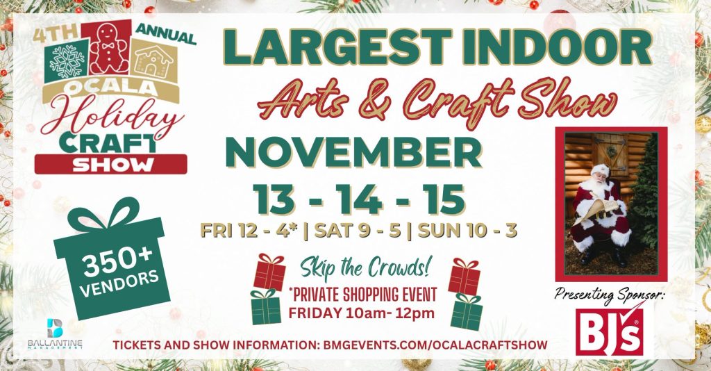 4th Annual Ocala Holiday Craft Show